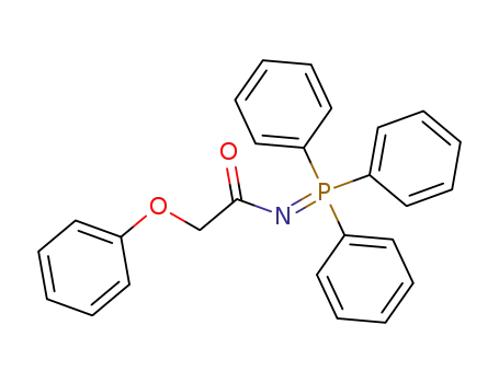 2-phenoxy-<i>N</i>-(triphenyl-λ<sup>5</sup>-phosphanylidene)-acetamide