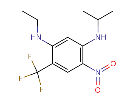 N<sup>1</sup>-Ethyl-N<sup>3</sup>-isopropyl-4-nitro-6-trifluoromethyl-benzene-1,3-diamine