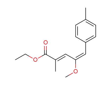 Ethyl (2E,4E)-4-methoxy-5-(p-tolyl)-2-methylpenta-2,4-dienoate
