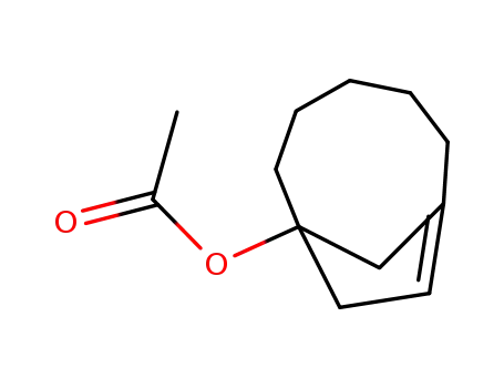 Molecular Structure of 89398-41-4 (Bicyclo[5.2.1]dec-7-en-1-ol, acetate)