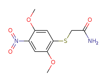 2-(2,5-Dimethoxy-4-nitro-phenylsulfanyl)-acetamide