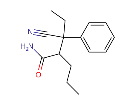 2-Aethyl-2-phenyl-3-propyl-bersteinsaeure-4-amid-1-nitril