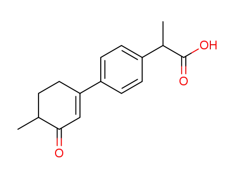 Benzeneacetic acid, a-methyl-4-(4-methyl-3-oxo-1-cyclohexen-1-yl)-