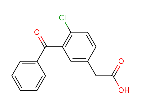 (3-Benzoyl-4-chloro-phenyl)-acetic acid