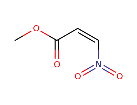 Molecular Structure of 68418-90-6 (β-nitroacrylate de methyle)