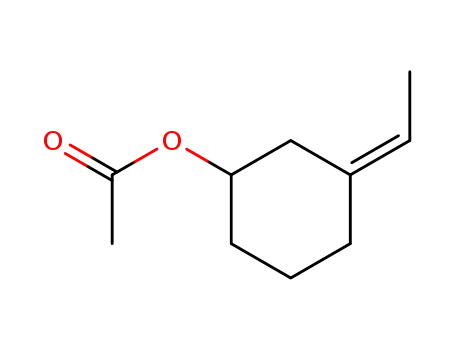 Acetic acid 3-eth-(Z)-ylidene-cyclohexyl ester