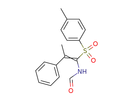 Molecular Structure of 38926-91-9 (1-Formylamino-1-tosyl-2-phenyl-propen)