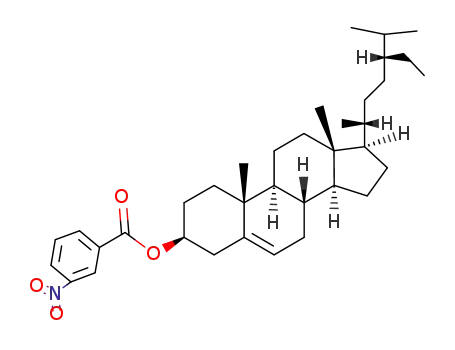Molecular Structure of 71437-71-3 (3β-(3-nitro-benzoyloxy)-stigmastene-(5))
