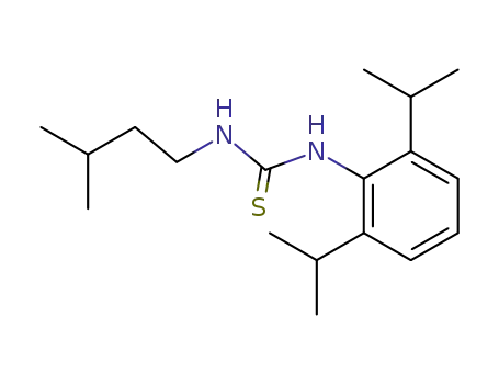 N-(2,6-Diisopropylphenyl)-N'-(3-methylbutyl)-thioharnstoff