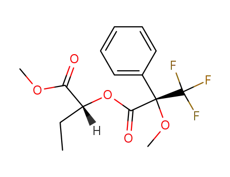 (R)-2-((S)-3,3,3-Trifluoro-2-methoxy-2-phenyl-propionyloxy)-butyric acid methyl ester