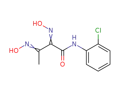 Butanamide, N-(2-chlorophenyl)-2,3-bis(hydroxyimino)-