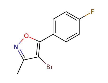 4-bromo-5-(4-fluoro-phenyl)-3-methyl-isoxazole