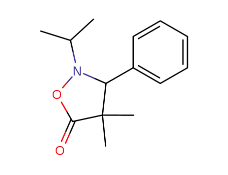 2-isopropyl-4,4-dimethyl-3-phenyl-isoxazolidin-5-one
