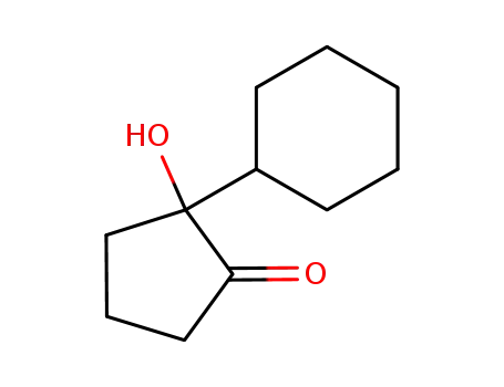 2-Cyclohexyl-2-hydroxy-cyclopentanon