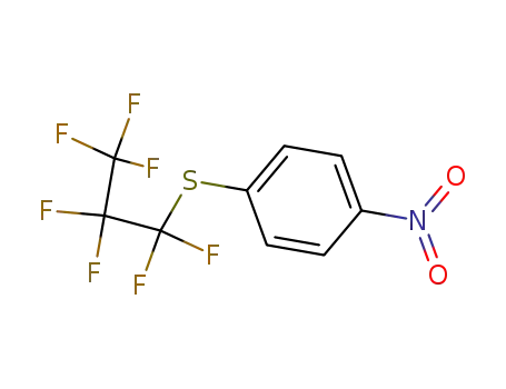 Molecular Structure of 69127-71-5 (4-Nitrophenyl-perfluor-n-propylsulfid)