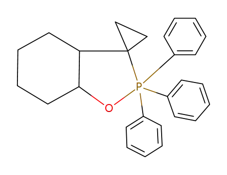 2,2,2-triphenyl-hexahydro-2λ<sup>5</sup>-spiro[benzo[<i>d</i>][1,2]oxaphosphole-3,1'-cyclopropane]
