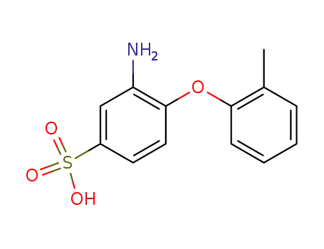 3-amino-4-<i>o</i>-tolyloxy-benzenesulfonic acid