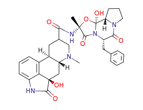 5'α-benzyl-3,12'-dihydroxy-2'-methyl-(3β,10α)-9,10-dihydro-3<i>H</i>-ergotamane-2,18,3',6'-tetraone