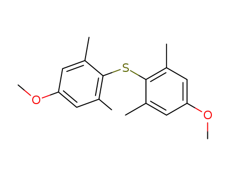 Molecular Structure of 24586-83-2 (Benzene, 1,1'-thiobis[4-methoxy-2,6-dimethyl-)