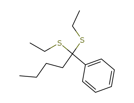 1-Phenyl-pentan-1-on-bis-ethylthioacetal