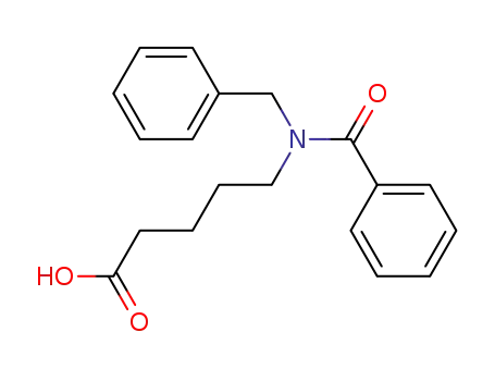5-(benzoyl-benzyl-amino)-valeric acid