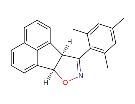 9-(2,4,6-trimethyl-phenyl)-(6b<i>r</i>,9a<i>c</i>)-6b,9a-dihydro-acenaphtho[1,2-<i>d</i>]isoxazole