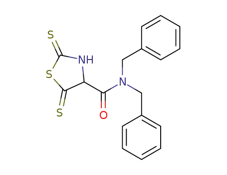 2,5-dithioxo-thiazolidine-4-carboxylic acid dibenzylamide