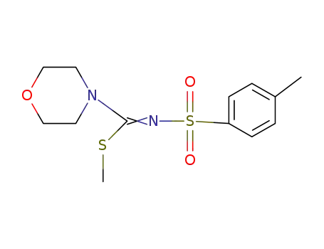 4-Morpholinecarboximidothioic acid, N-[(4-methylphenyl)sulfonyl]-,
methyl ester