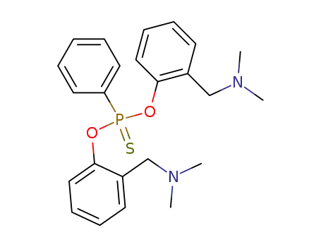 phenyl-thiophosphonic acid <i>O</i>,<i>O</i>'-bis-(2-dimethylaminomethyl-phenyl ester)