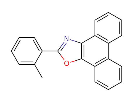 2-<i>o</i>-tolyl-phenanthro[9,10-<i>d</i>]oxazole