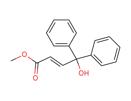 (E)-4-Hydroxy-4,4-diphenyl-but-2-enoic acid methyl ester