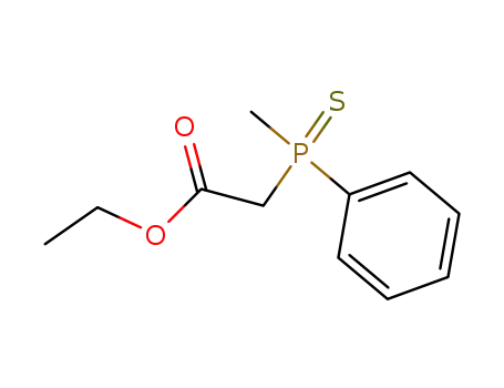 Methyl-phenyl-(carbethoxymethyl)-phosphinsulfid