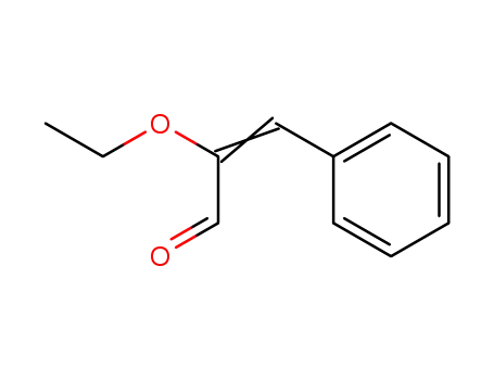 Molecular Structure of 60279-03-0 (α-Ethoxy-zimtaldehyd)