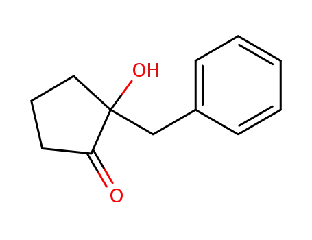 2-Benzyl-2-hydroxy-cyclopentanon