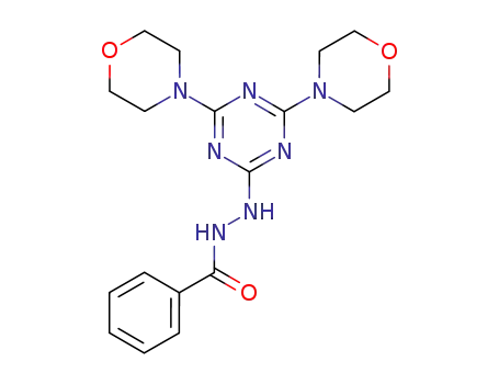 N'-(4,6-dimorpholin-4-yl-1,3,5-triazin-2-yl)benzohydrazide