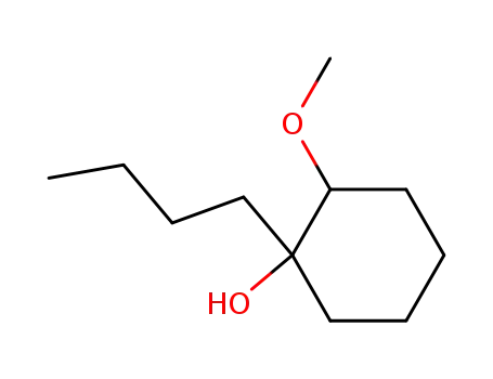 Cyclohexanol, 1-butyl-2-methoxy-
