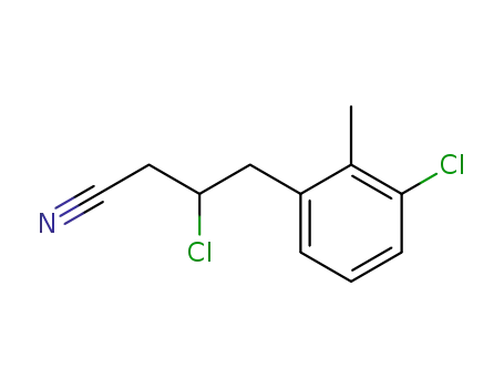 β-chloro-γ-(3-chloro-o-tolyl)butyronitrile
