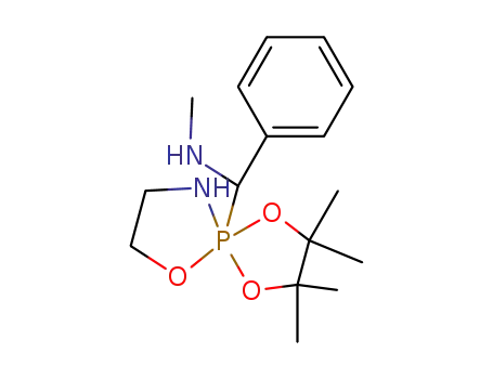 2,2,3,3-tetramethyl-5-(methylamino-phenyl-methyl)-1,4,6-trioxa-9-aza-5λ<sup>5</sup>-phospha-spiro[4.4]nonane