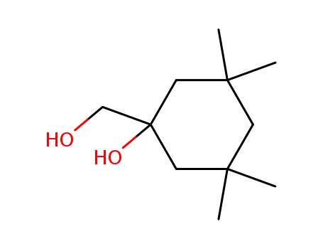 Molecular Structure of 64113-71-9 (Cyclohexanemethanol, 1-hydroxy-3,3,5,5-tetramethyl-)