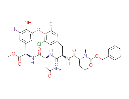 C<sub>37</sub>H<sub>40</sub>Cl<sub>2</sub>IN<sub>5</sub>O<sub>10</sub>