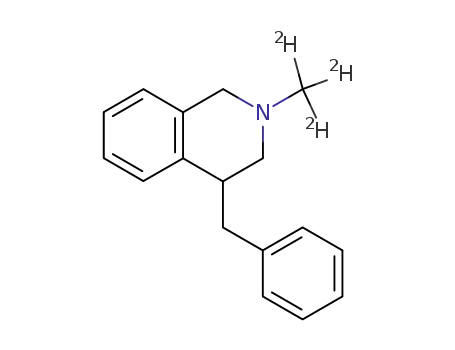 4-Benzyl-2-trideuteromethyl-1,2,3,4-tetrahydroisochinolin