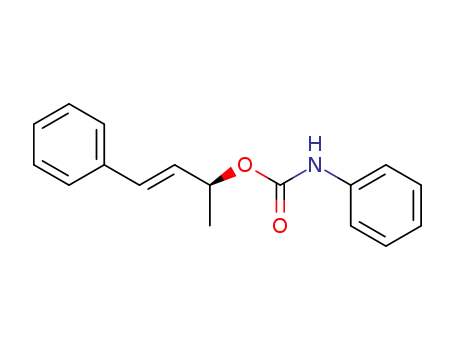 (S)-(-)-trans-α-methyl-γ-phenylallyl N-phenylcarbamate