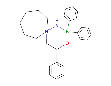 2,2,4-triphenyl-3-oxa-1-aza-6-azonia-2-borata-spiro[5.6]dodecane