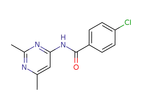 4-chloro-benzoic acid-(2,6-dimethyl-pyrimidin-4-ylamide)