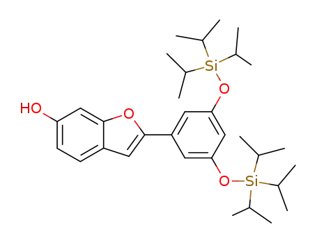 6-Benzofuranol, 2-[3,5-bis[[tris(1-methylethyl)silyl]oxy]phenyl]-