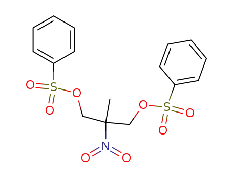Molecular Structure of 66810-10-4 (1,3-bis-benzenesulfonyloxy-2-methyl-2-nitro-propane)