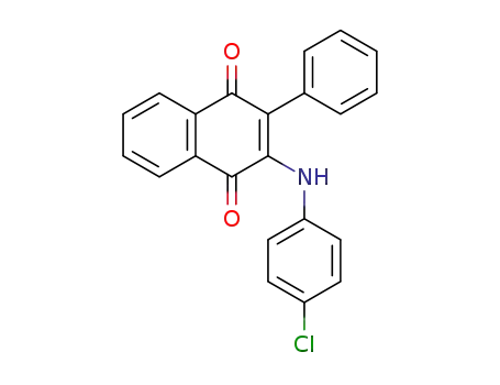2-(4-Chloro-phenylamino)-3-phenyl-[1,4]naphthoquinone