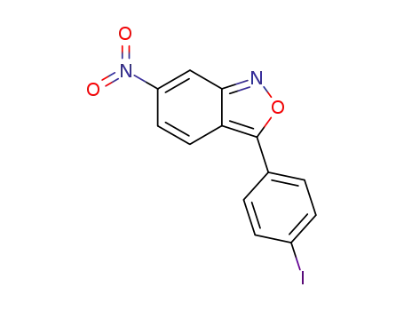 Molecular Structure of 96583-99-2 (3-(4-iodo-phenyl)-6-nitro-benz[<i>c</i>]isoxazole)