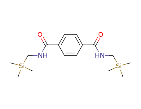 <i>N</i>,<i>N</i>'-bis-(trimethylsilanyl-methyl)-terephthalamide