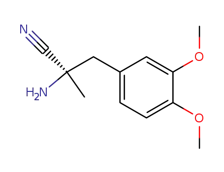 (R)-2-Amino-3-(3,4-dimethoxy-phenyl)-2-methyl-propionitrile